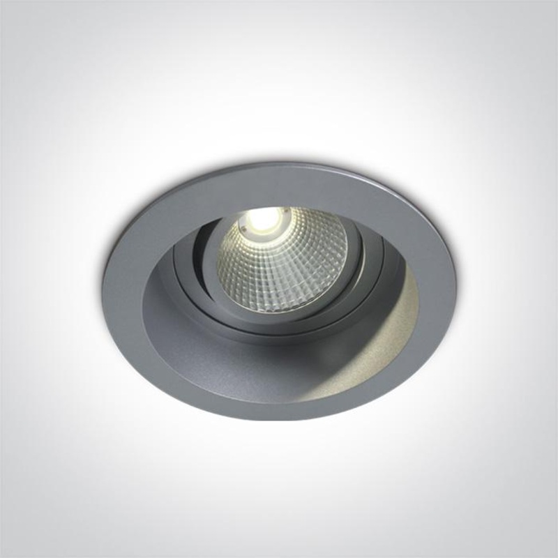 GREY LED 18w CW 35d SEMI-TRIMLESS + DRIVER