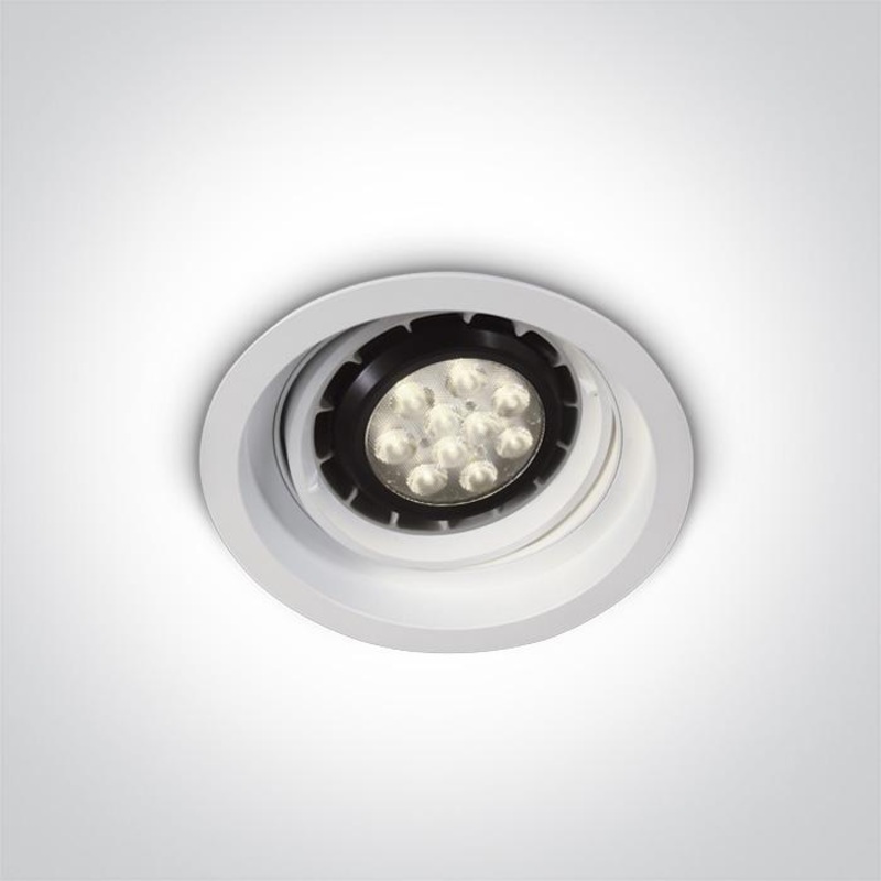 WHITE 75W R111 GU10 100-240v