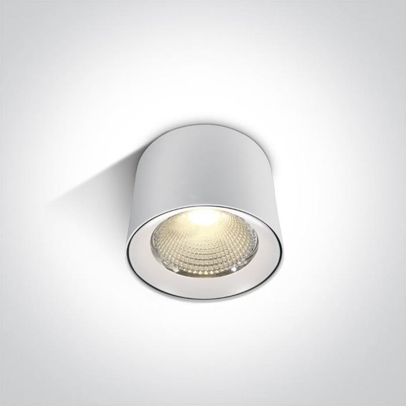 WHITE COB LED 25W WW IP20 50d 230V