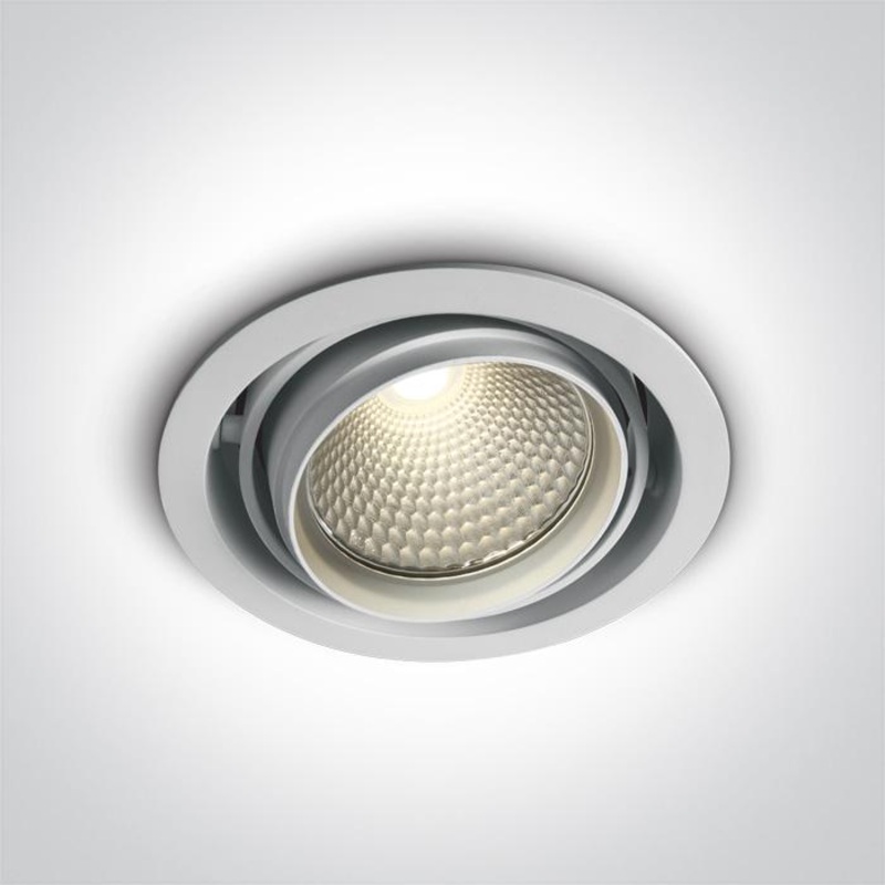 WHITE COB LED 40w CW 36d IP20 230v