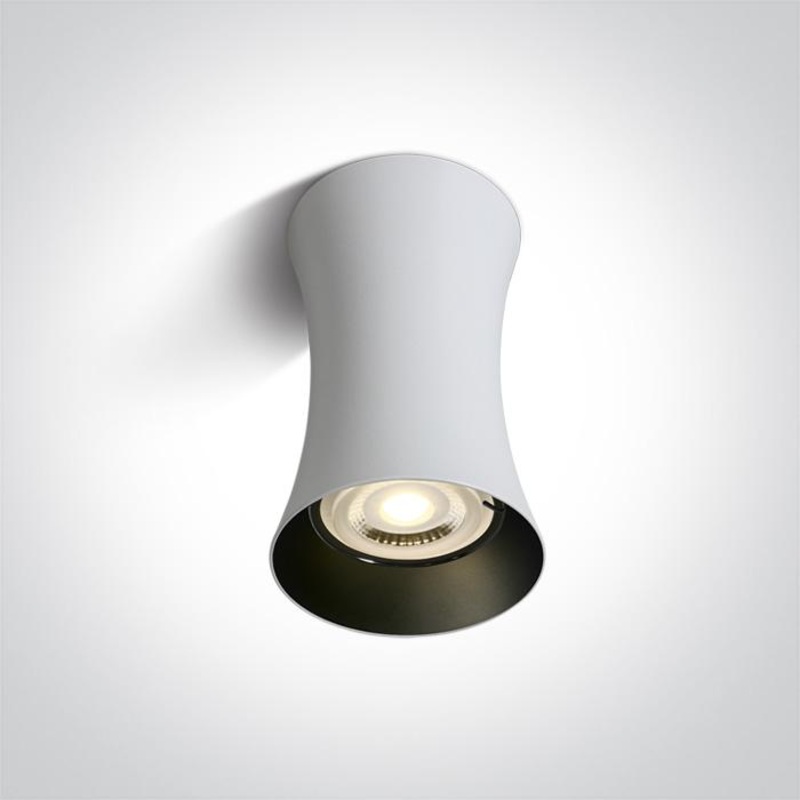 WHITE GU10 10W 100-240V DARK LIGHT