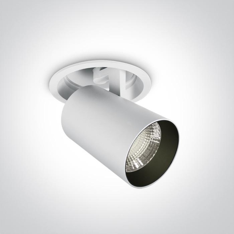 WHITE RECESSED LED 25W CW 36deg 230V