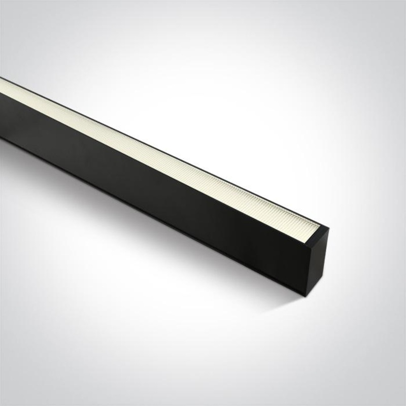 BLACK DIFFUSER UGR19 LED 40W CW 1200mm LINEAR 230V