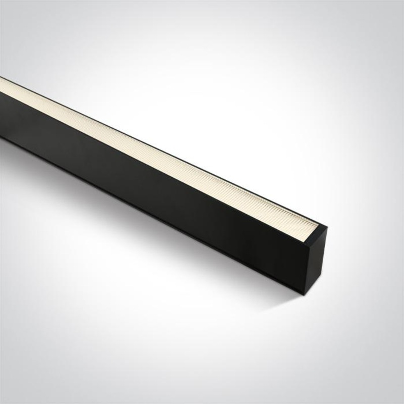 BLACK DIFFUSER UGR19 LED 40W WW 1200mm LINEAR 230V