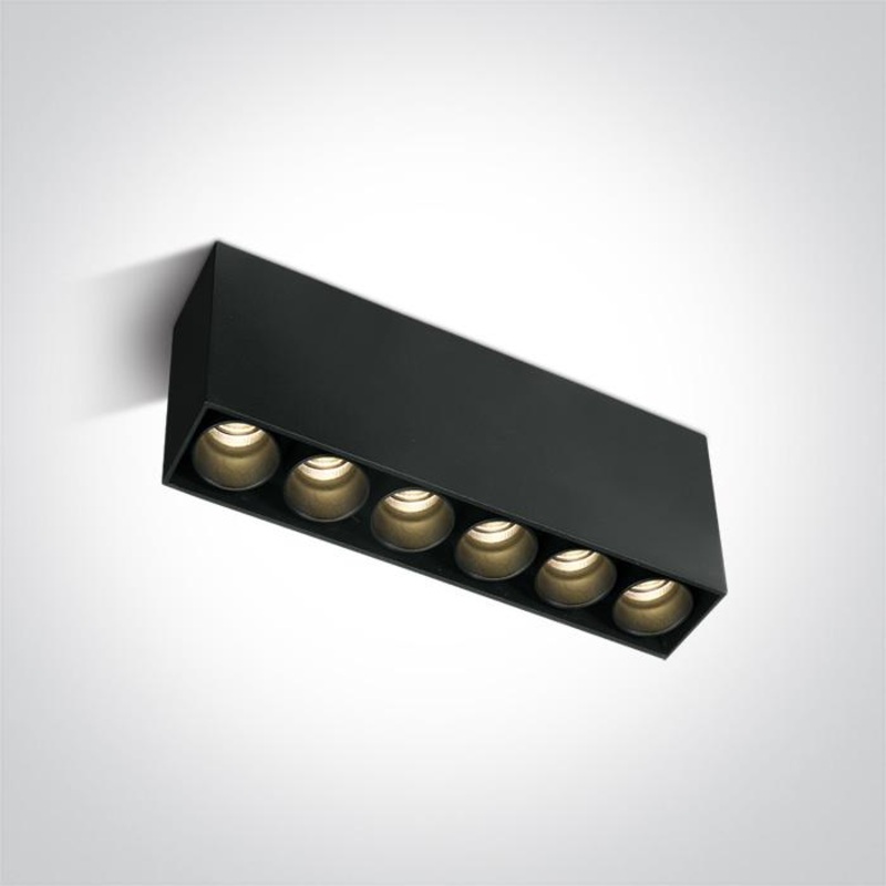 BLACK LED 15W WW IP20 230V DARK LIGHT