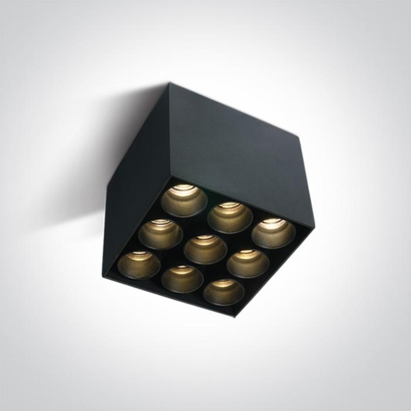 BLACK LED 20W WW IP20 230V DARK LIGHT