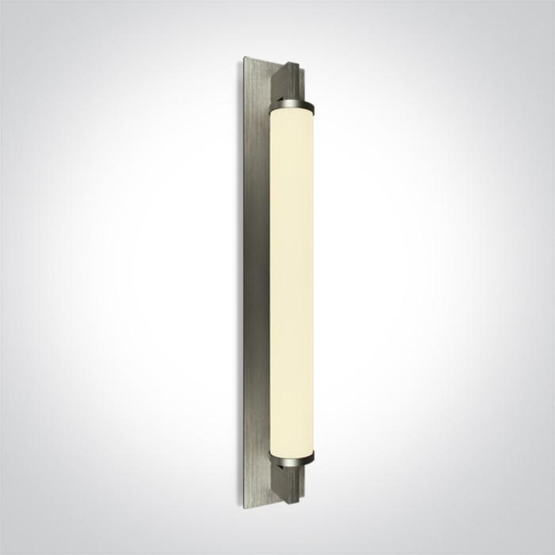 BRUSHED CHROME LED CW 18W IP44 230V
