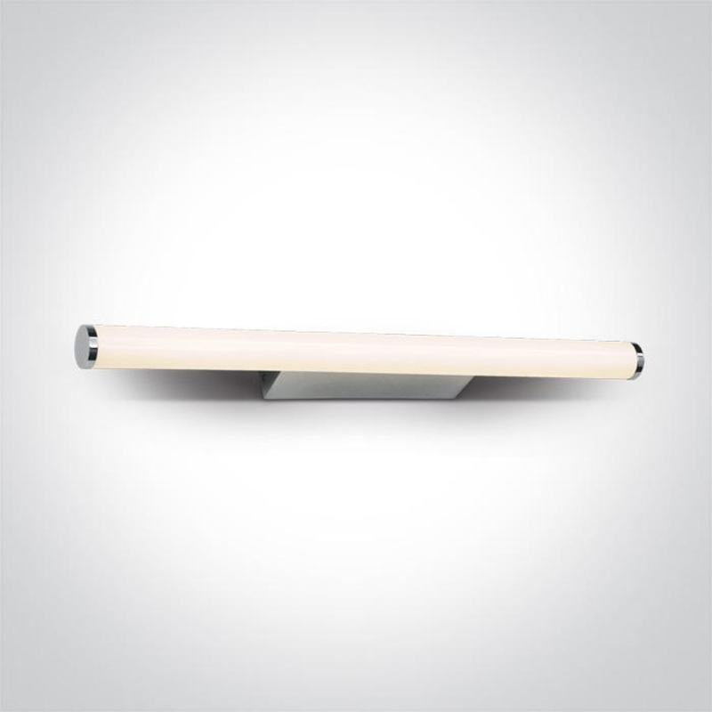 CHROME T8 LED TUBE 600mm IP44