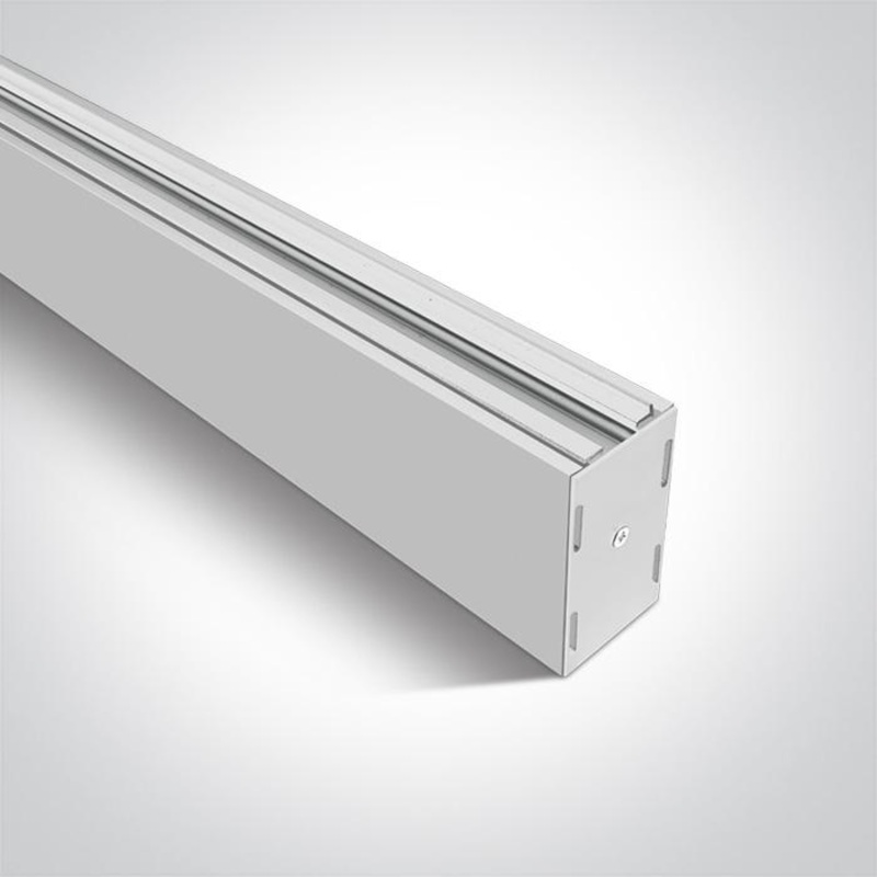WHITE PROFILE FOR SQUARE TRACK 210cm