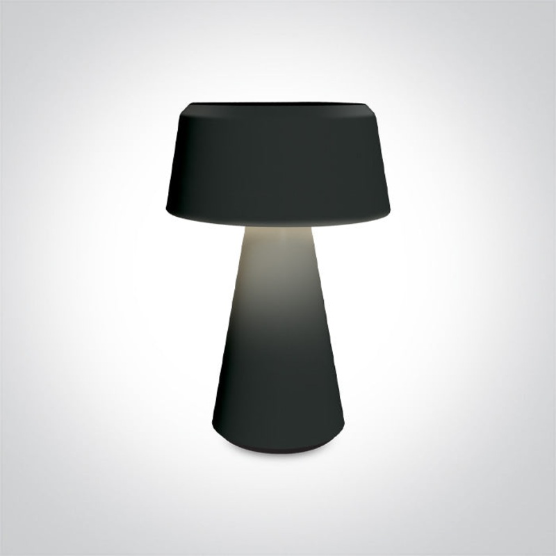 BLACK 3W WW RECHARGEABLE USB IP65 DIMMABLE