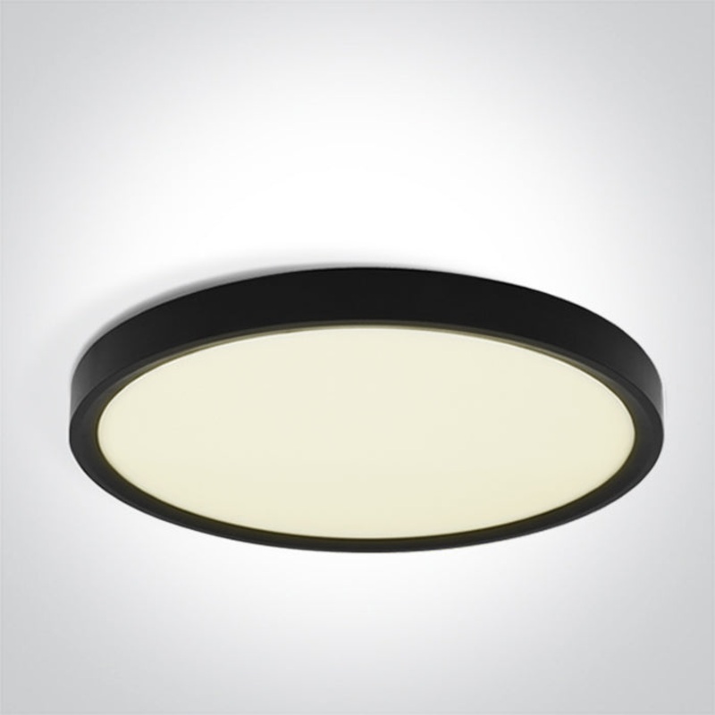 BLACK PLAFO 50W CCTV IP20 230V