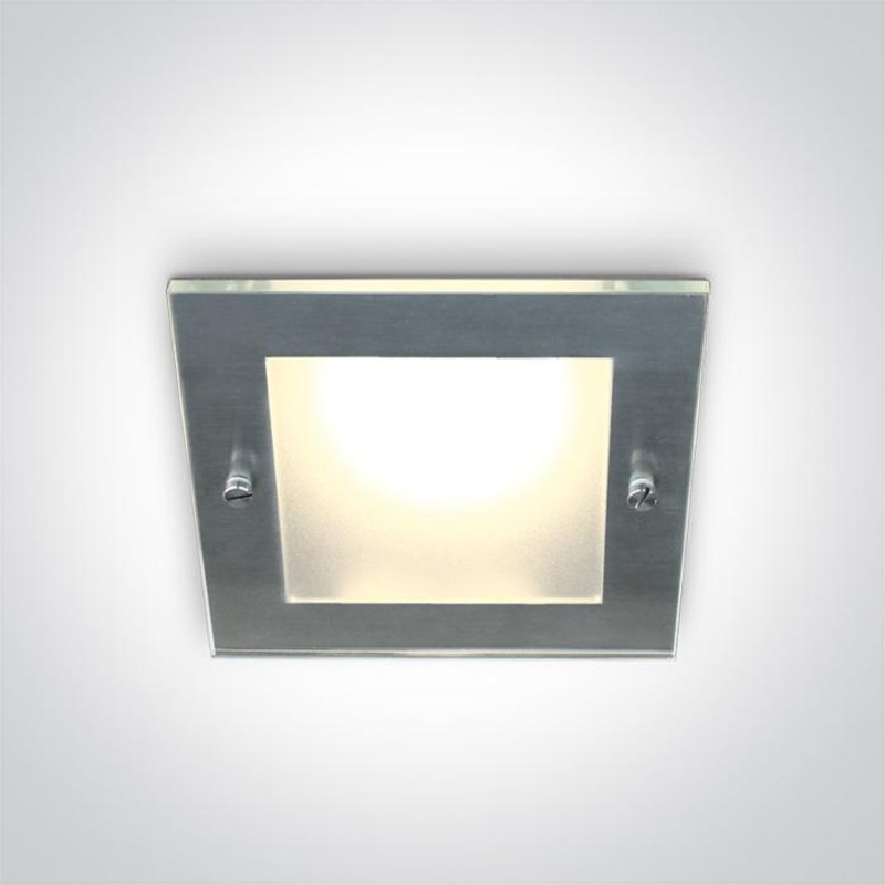 BRUSHED CHROME E27 15W