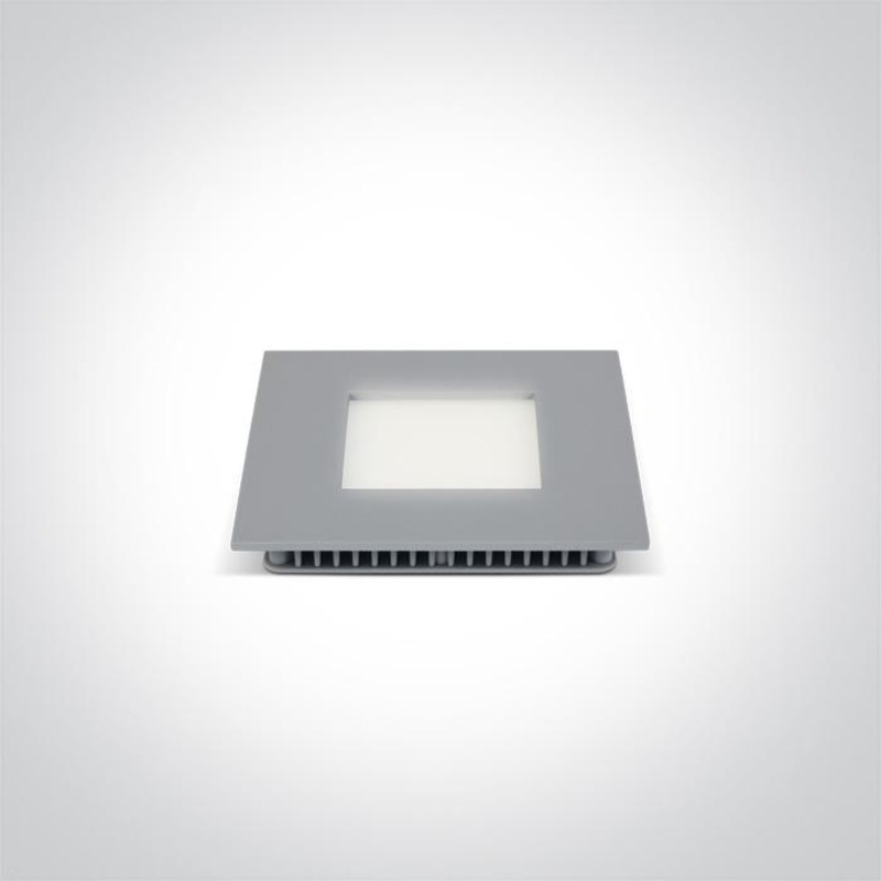 GREY LED 8w DL IP40 100-240v