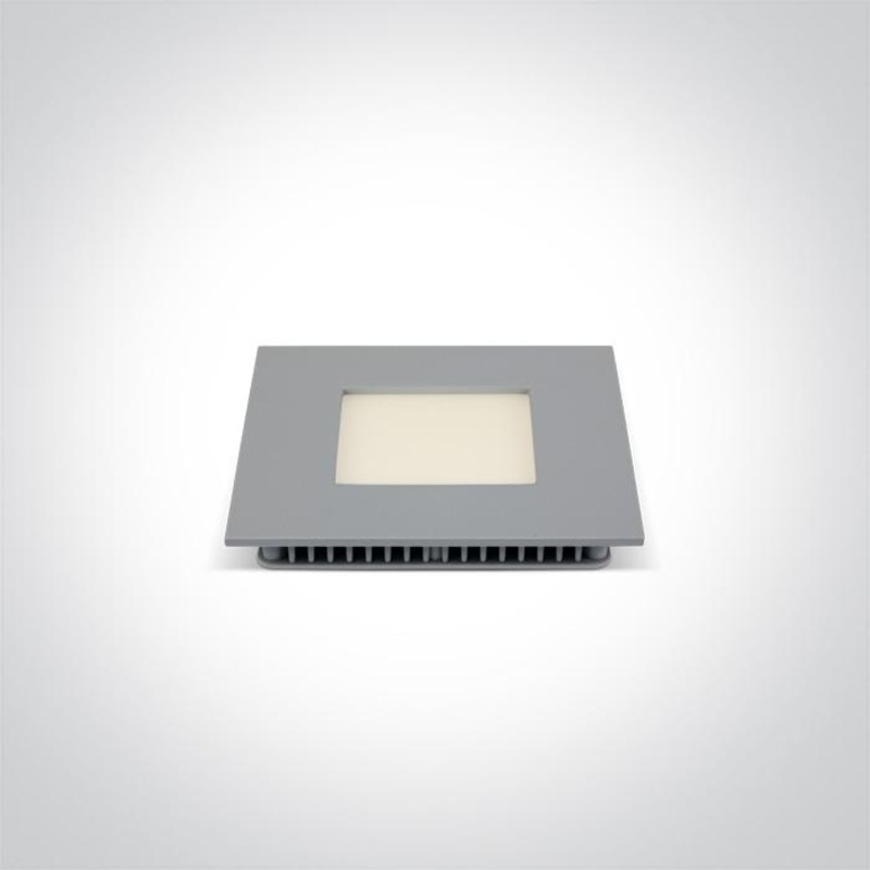 GREY LED 8W WW IP40 230V