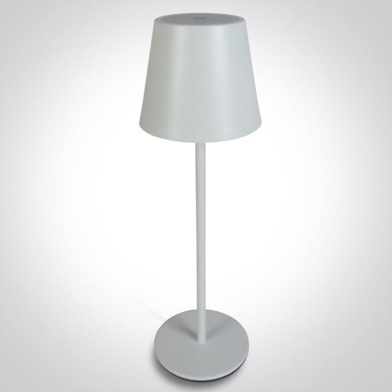 WHITE 3,5W WW TABLE LAMP RECHARGEABLE USB IP54 DIMMABLE