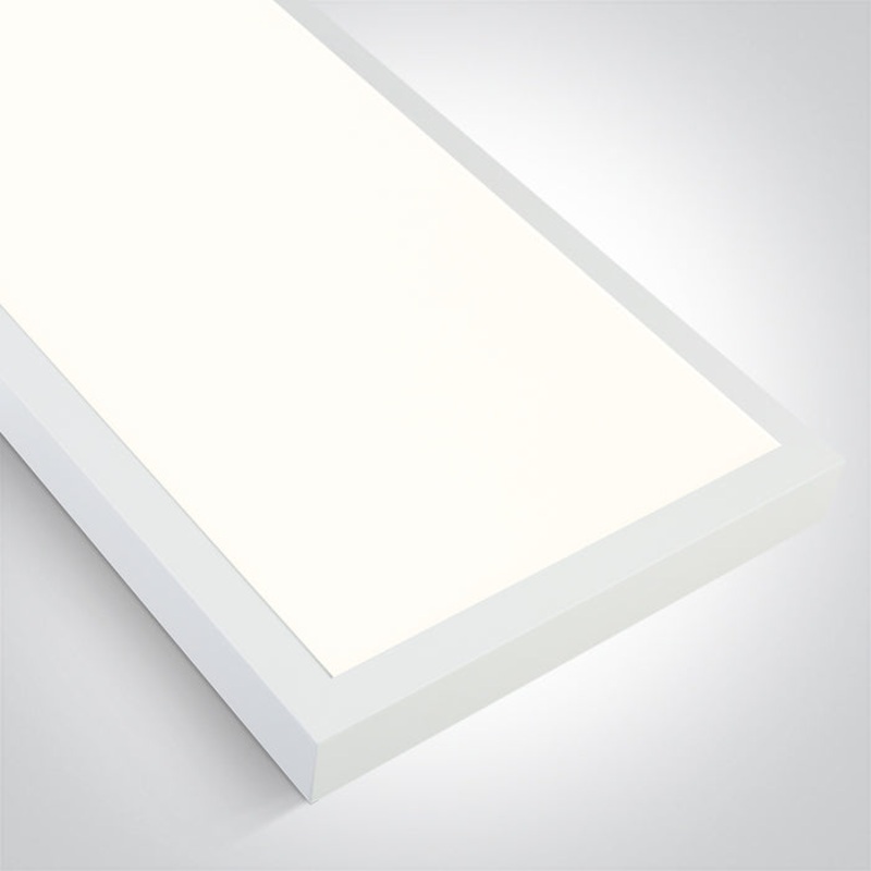 WHITE 30×120 40W CCTV UGR19 IP20 230V BACKLIT