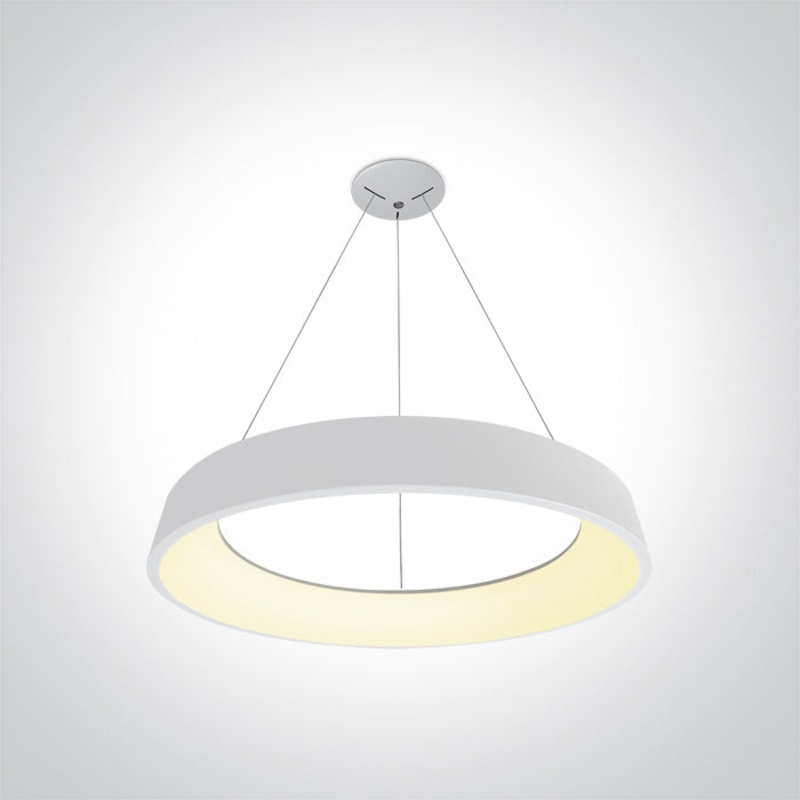 WHITE PENDANT LED 42W CCTV IP20 230V
