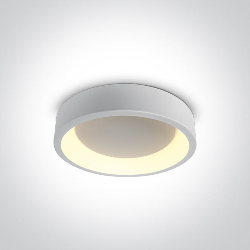 WHITE PLAFO LED 32W CCTV IP20 230V