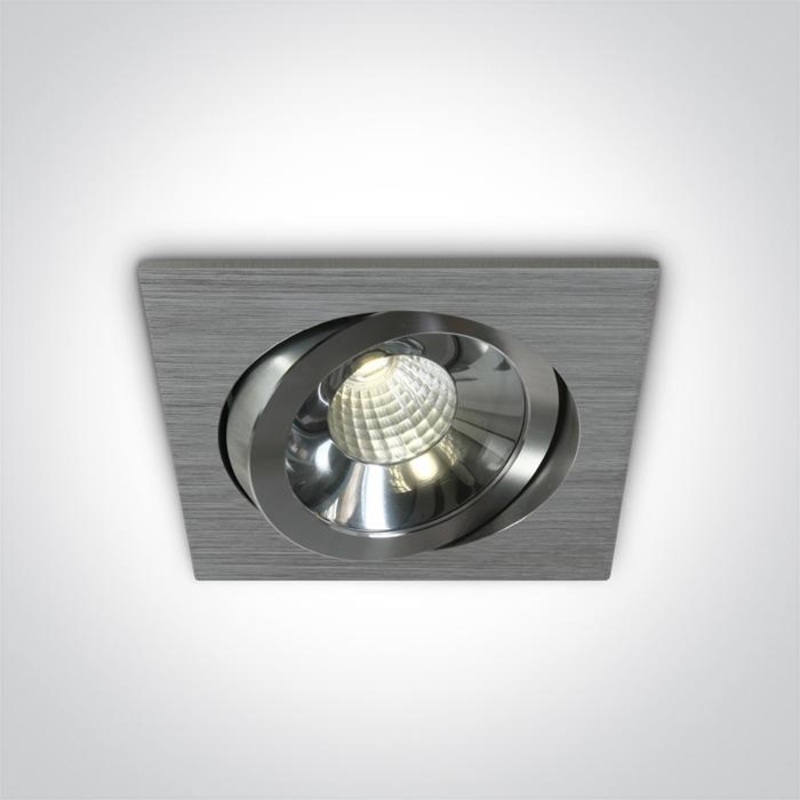 ALUMINIUM LED CW 10w 36d + DRIVER 100-240v