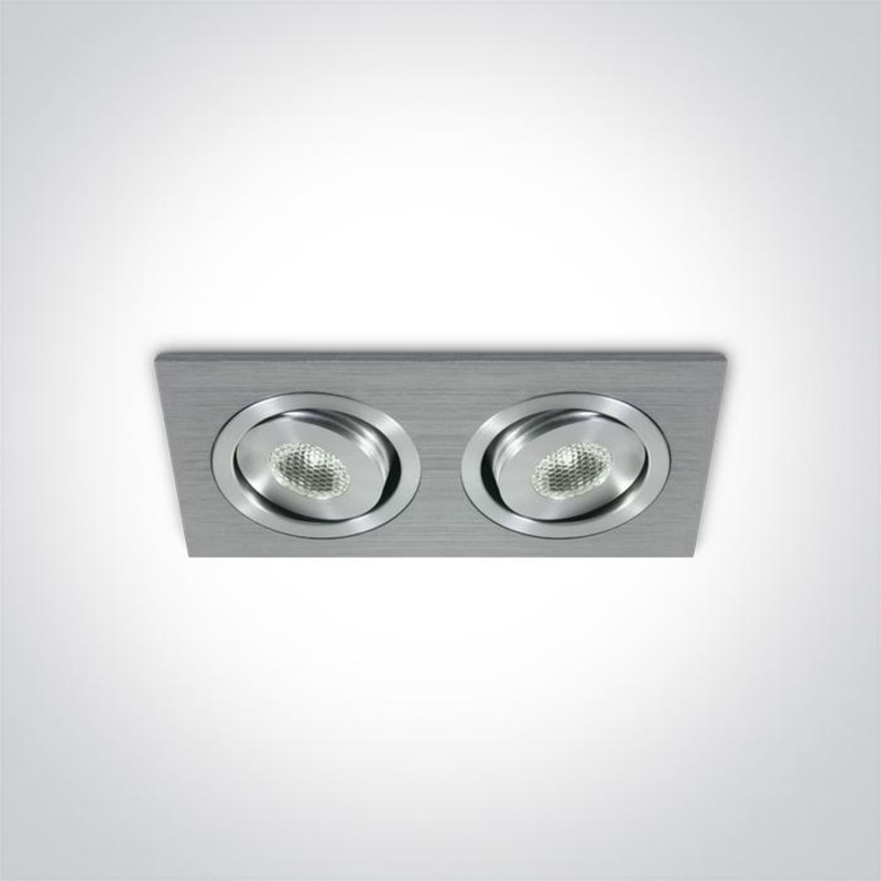 ALUMINIUM LED DL 2x1w 35d 350mA