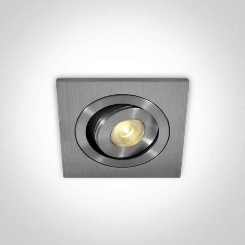 ALUMINIUM LED WARMW 1w 15d