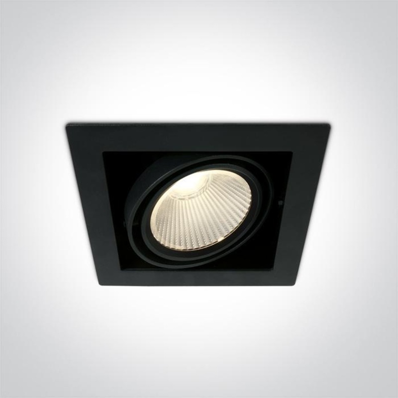BLACK COB LED 30W WW 38deg 230V