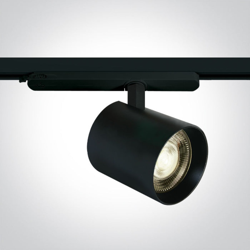 BLACK DALI / PUSH TO DIM 35W WW TRACK SPOT 230V