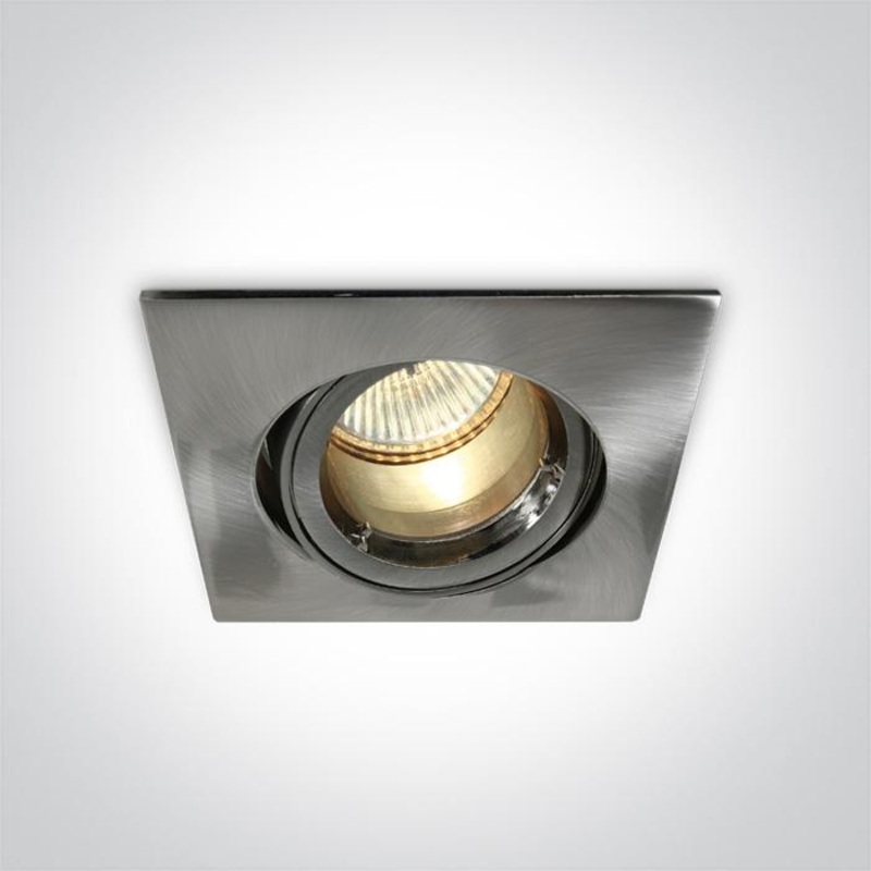 BRUSHED CHROME 50W DARK LIGHT