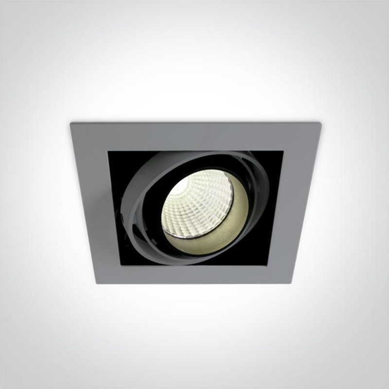 GREY COB LED 25w CW 100-240v