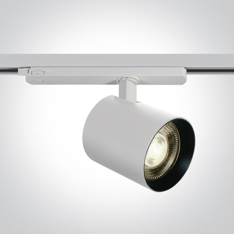 WHITE DALI / PUSH TO DIM 35W WW TRACK SPOT 230V