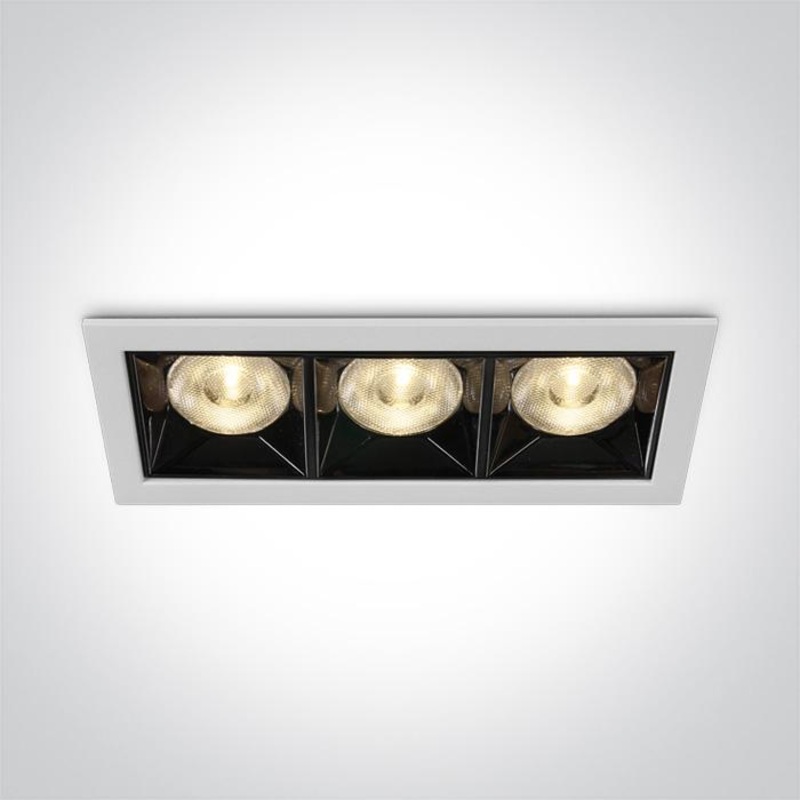 WHITE LED 12W WW 38deg IP20 230V