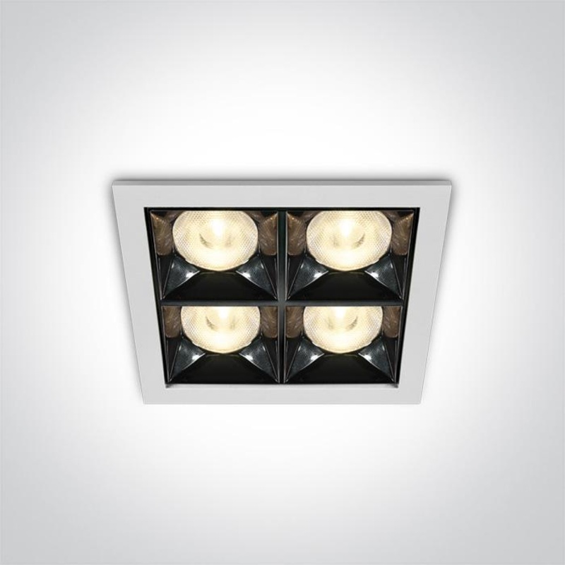 WHITE LED 16W WW 38deg IP20 230V
