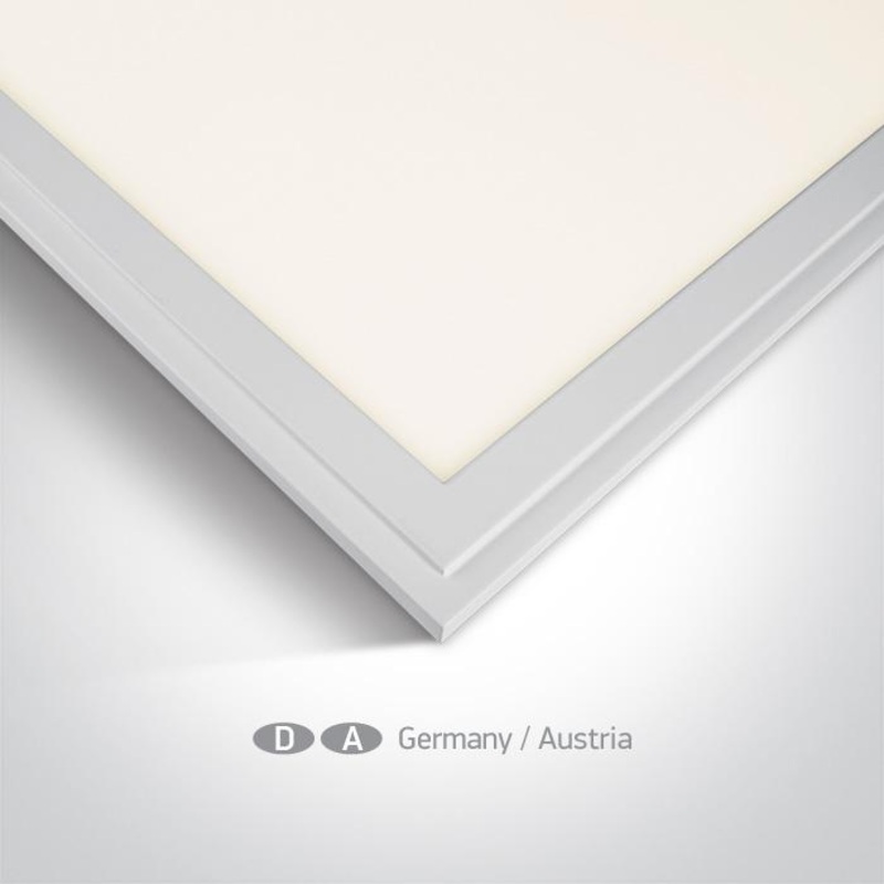 WHITE LED 48W CW 62×62 PANEL IP20 1200mA