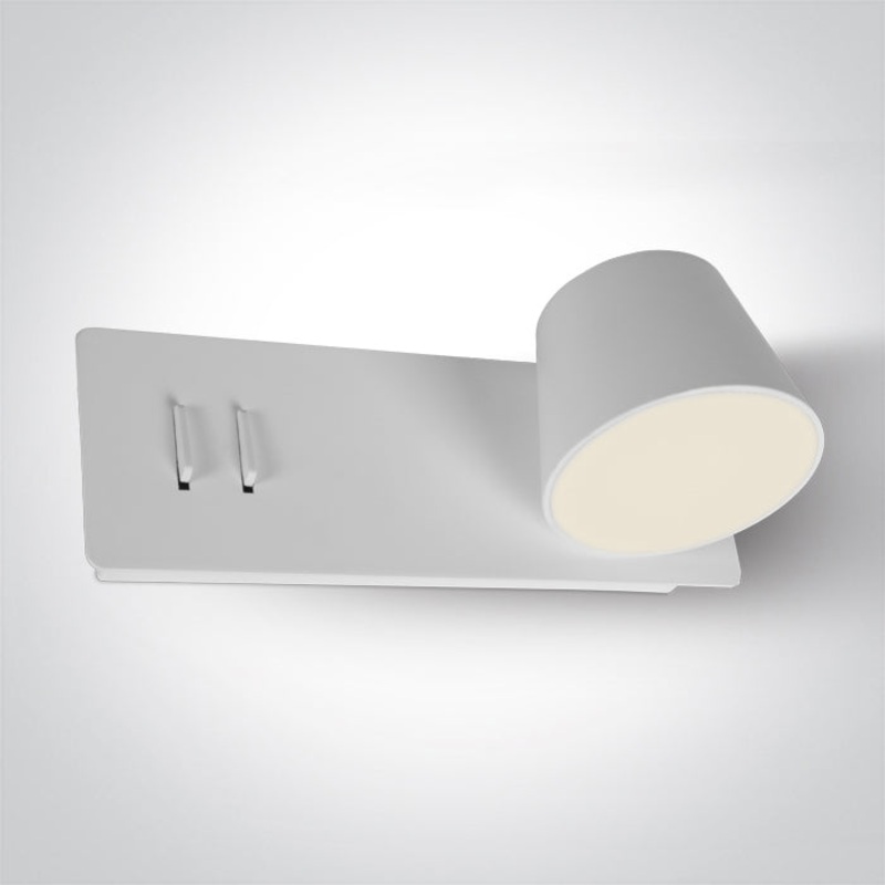 WHITE LED 6W+4W UPLIGHT WW IP20 230V RIGHT