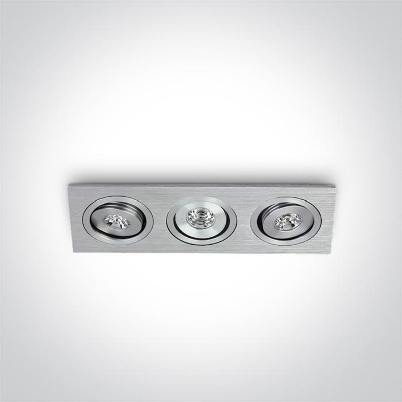 ALUMINIUM LED DL 3x1w 15d 350mA