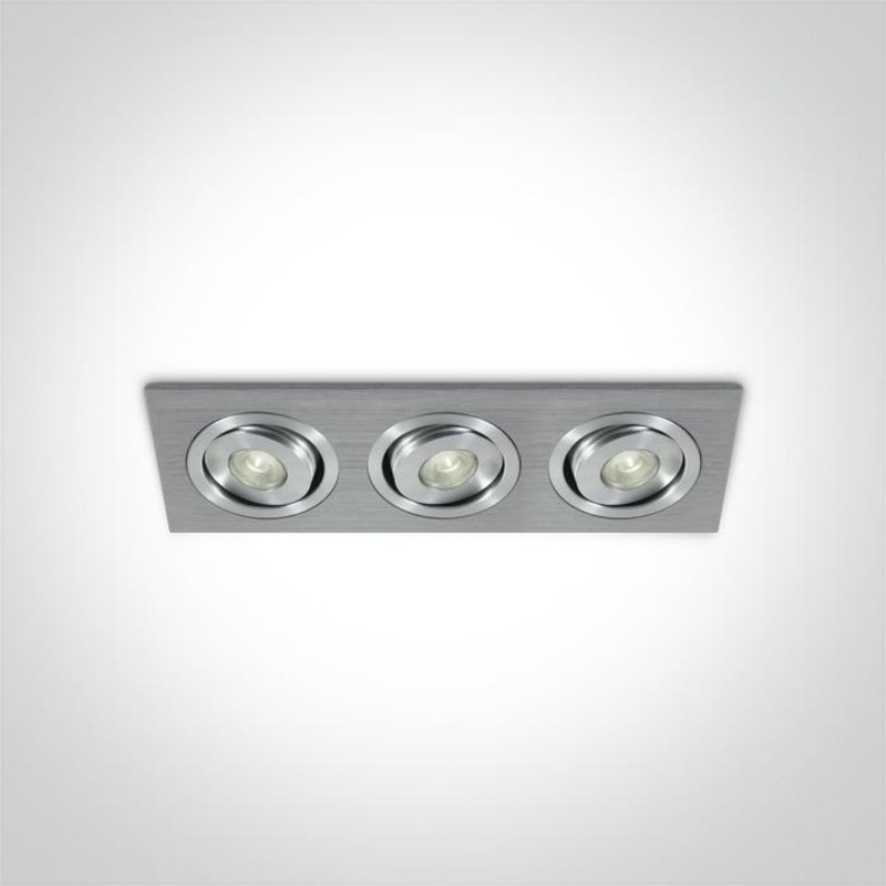 ALUMINIUM LED DL 3x1w 35d 350mA