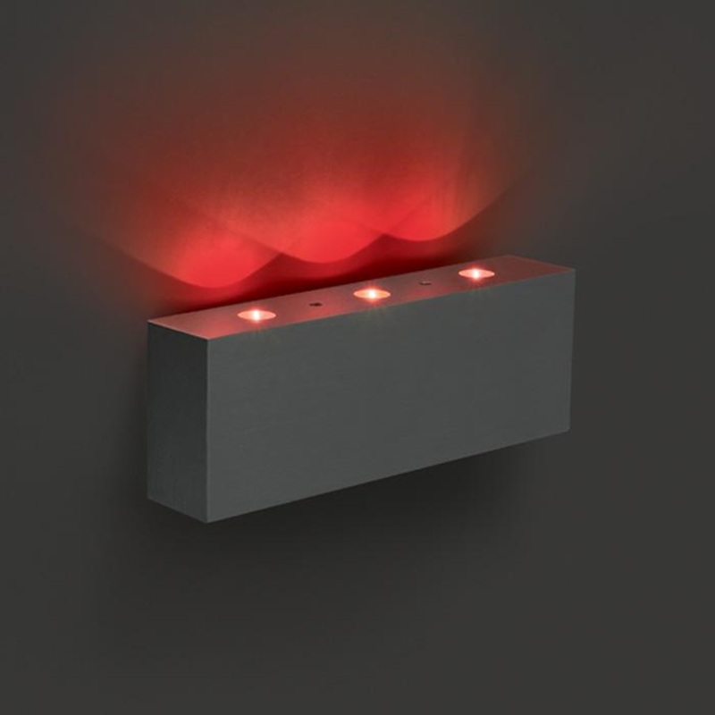 ALUMINIUM LED RED 240v