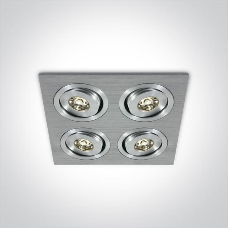 ALUMINIUM LED WAW 4x1w 15d 350mA