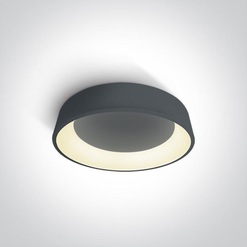 ANTHRACITE PLAFO LED 32W WW IP20 230V