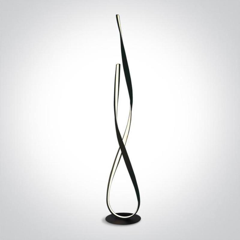 BLACK LED FLOOR LAMP 29W WW IP20 230V