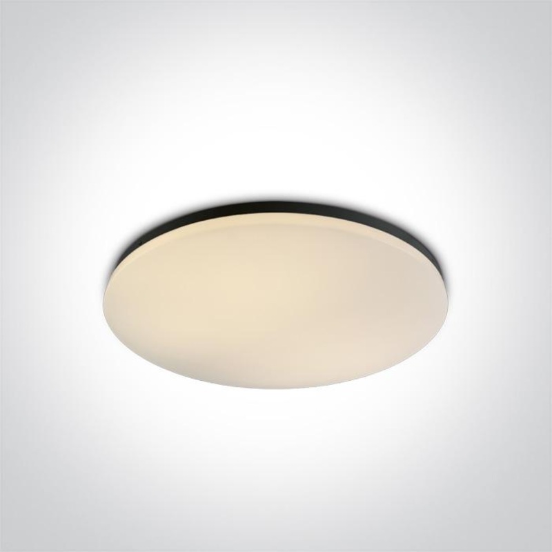 BLACK LED PLAFO 55W WW IP20 230V
