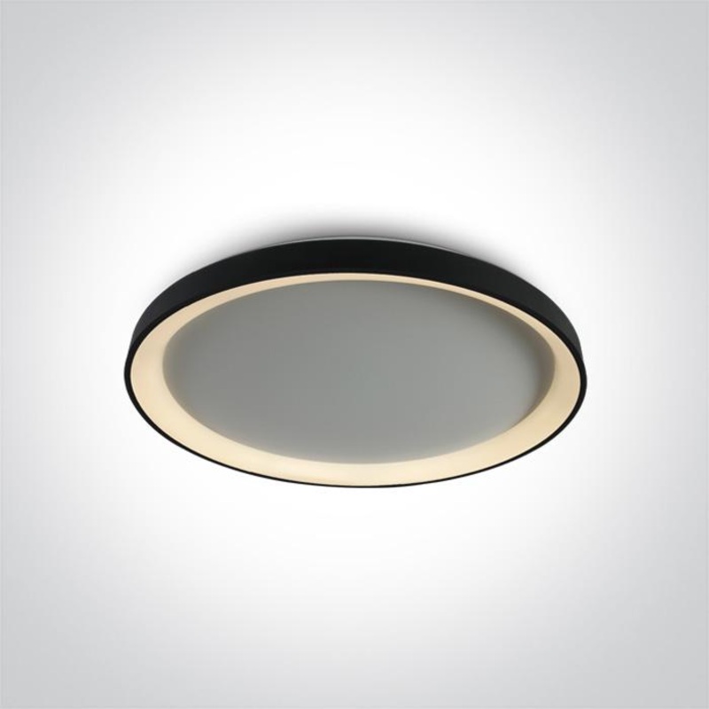 BLACK PLAFO LED 48W WW IP20 230V