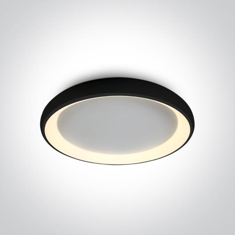 BLACK PLAFO LED 50W WW IP20 230V