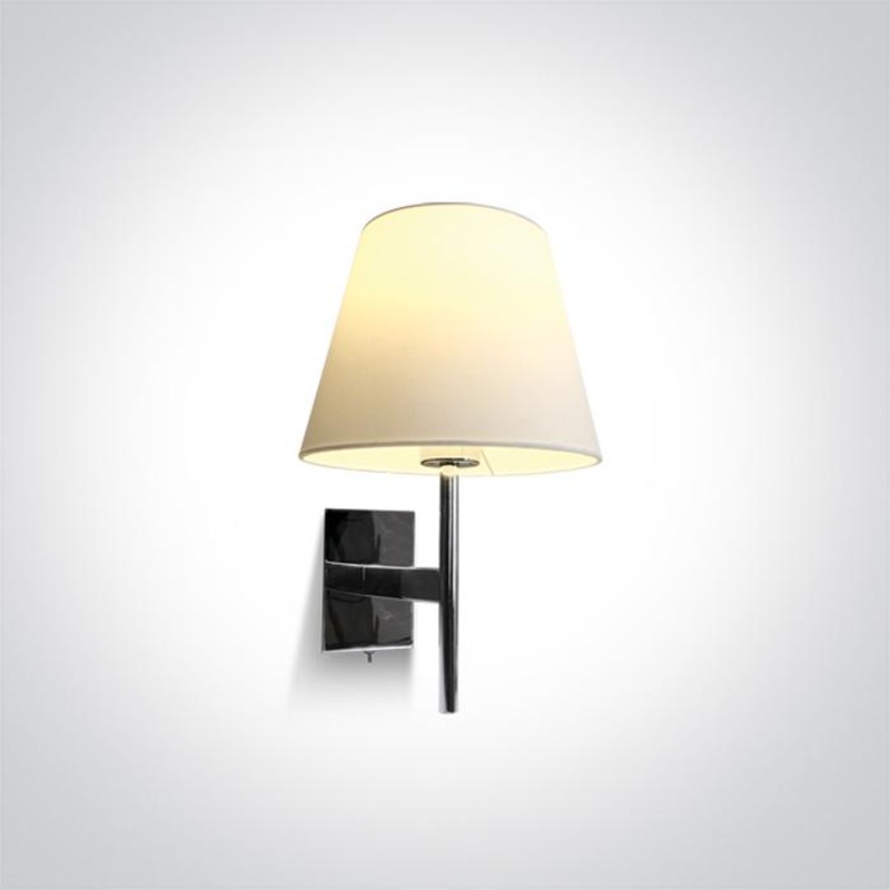 CHROME WALL LIGHT 12W E27