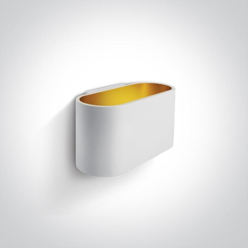 WHITE G9 10W WALL LIGHT