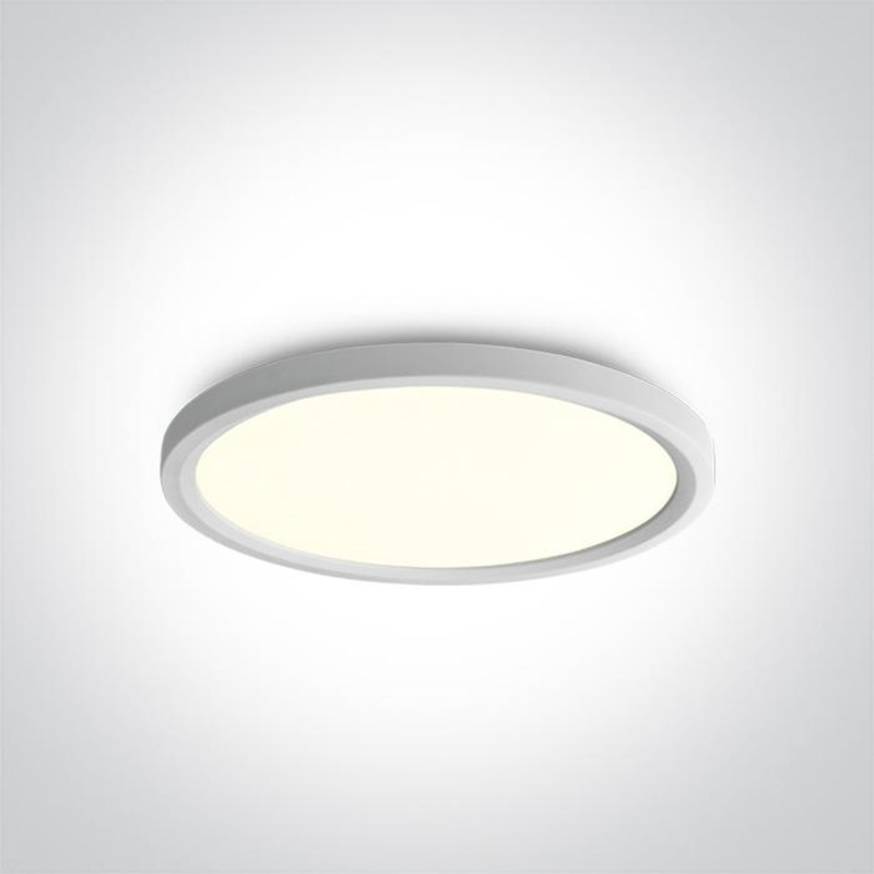 WHITE LED PLAFO 40W CW IP20 230V