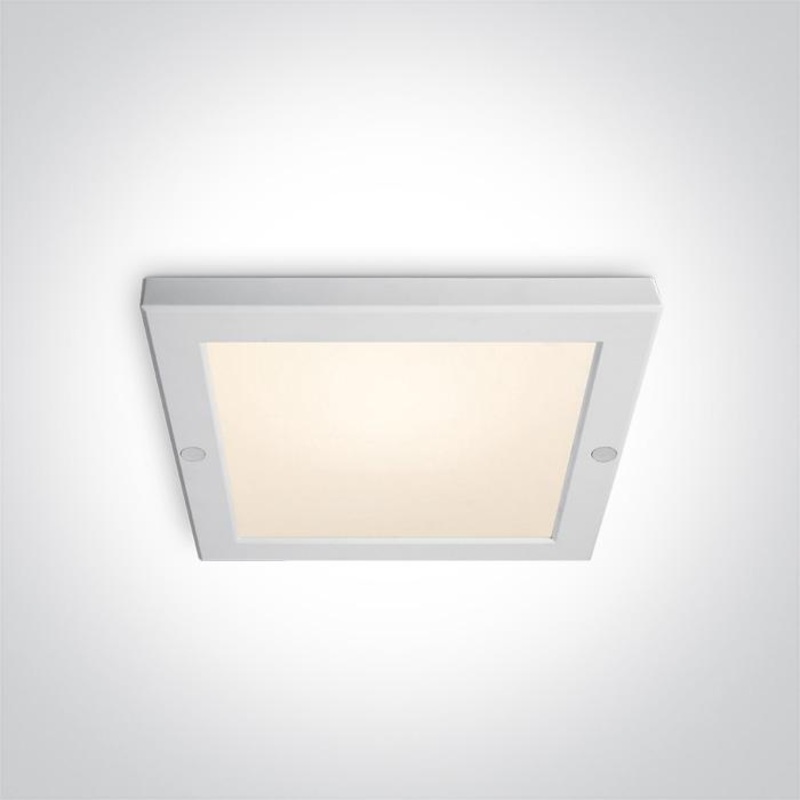 WHITE PLAFO LED 18W WW IP40 230V