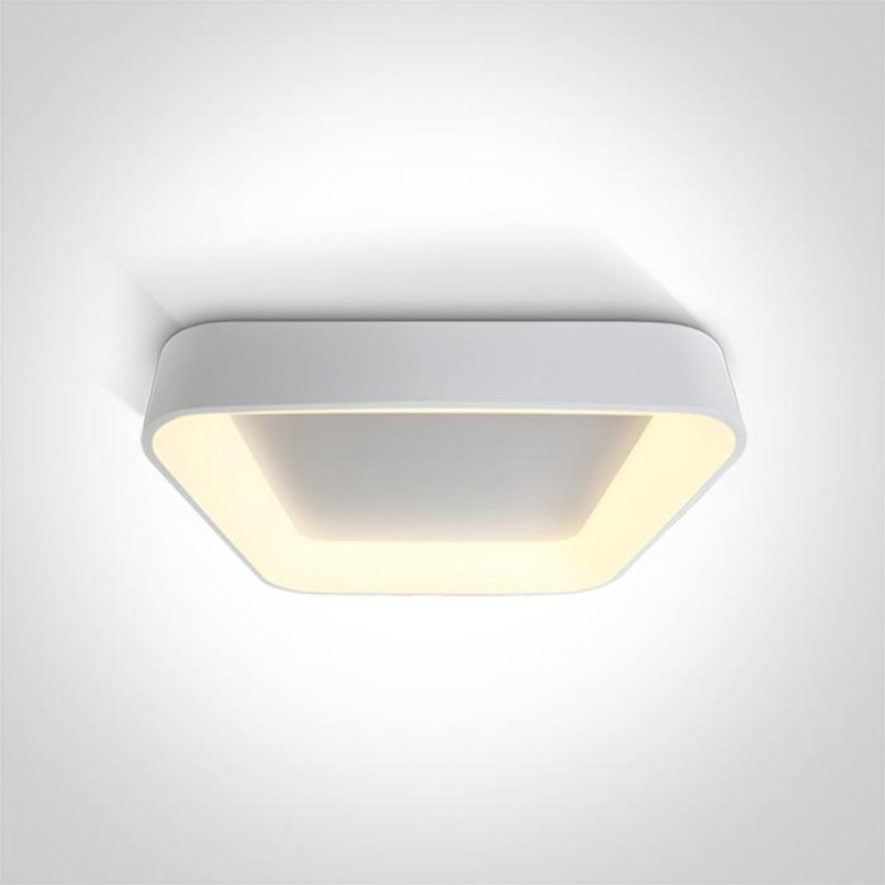 WHITE SQUARE PLAFO LED 50W WW IP20 230V
