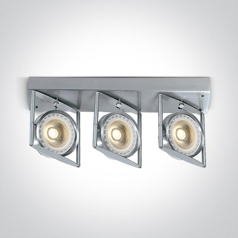 ALUMINIUM 3x GU10 R111
