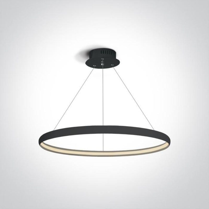 BLACK LED 19W WW IP20 230V